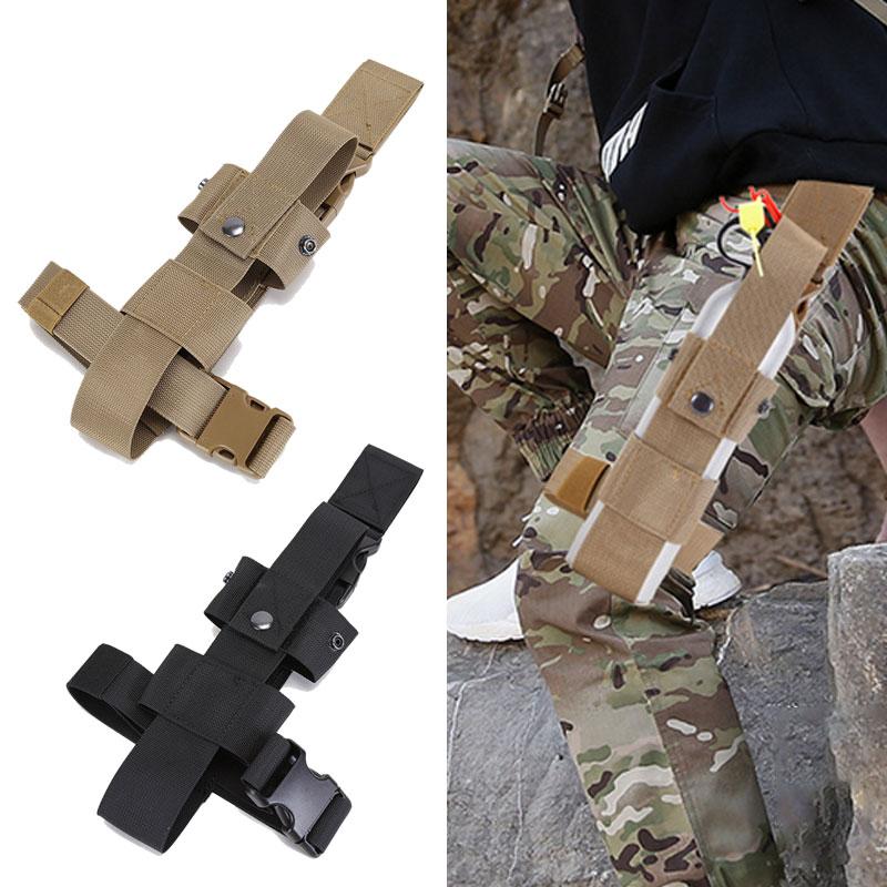 

Кобура для пляшки з водою для крапельної ноги Тактичний тактичний тримач MK9 для стегна для перцевого розпилювача Міні-вогнегасник зелений