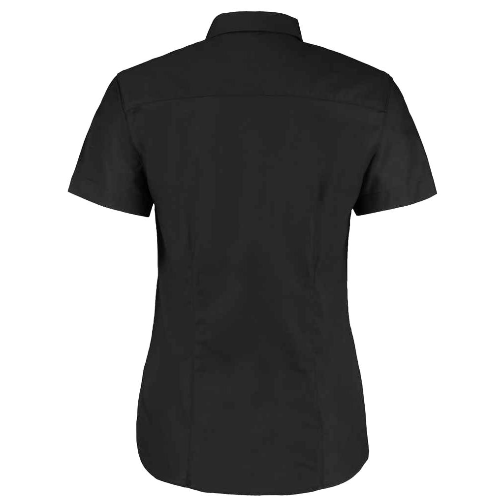 Kustom Kit Womens/Ladies Oxford Tailored Short-Sleeved Shirt
