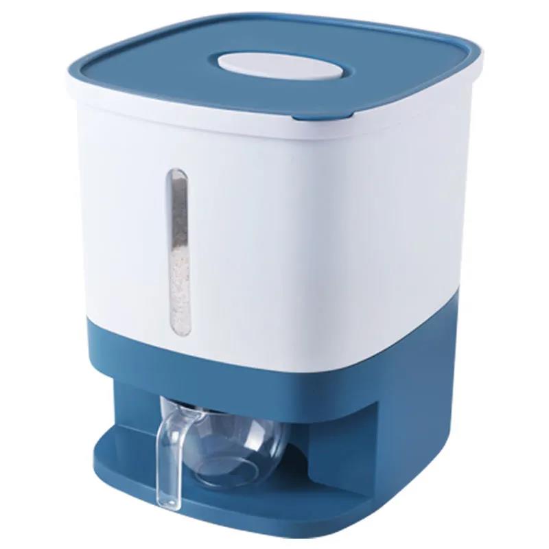 Kitchen Supplies Insects Moisture-proof Seal Rice Cylinder Rice Flour Storage Tank Storage Box Reservoir Box