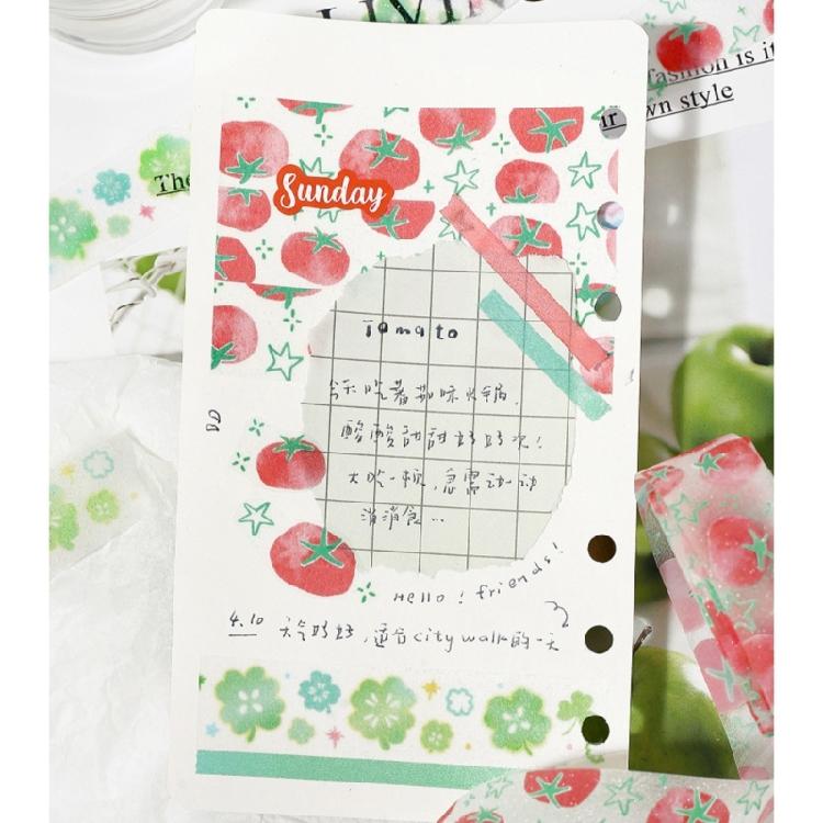 Scrapbooking Decorative Tape 20mmx3m Cartoon PET Tape Decorative Tape for Scrapbooking Photo Album Journal Notebook