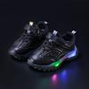 New Girl Sneakers Fashion Comfort Child Shoes Anti Slip Soft LED Lights Boy Shoes Trendy Spring Girl Shoe Simple Casual Shoe