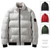 Men's Jacket Winter Cotton Jacket Short Stand-up Collar Thickened Down Cotton Jacket Korean Version Handsome Winter Clothes