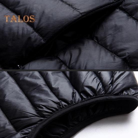 Męska bawełniana kamizelka ze stójką, bez rękawów, zapinana na zamek błyskawiczny, lekka pikowana kamizelka, jednokolorowa bawełniana kamizelka z kieszeniami