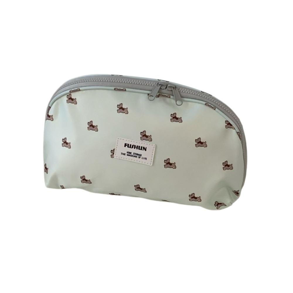 Leopard Print Underwear Organizer Bag Cartoon Puppy Dog Multi-function Bra Storage Bag Close-fitting Large Capacity