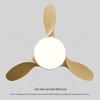 DreamBubble 42-inch Classic Wood Grain Ceiling Fan Light