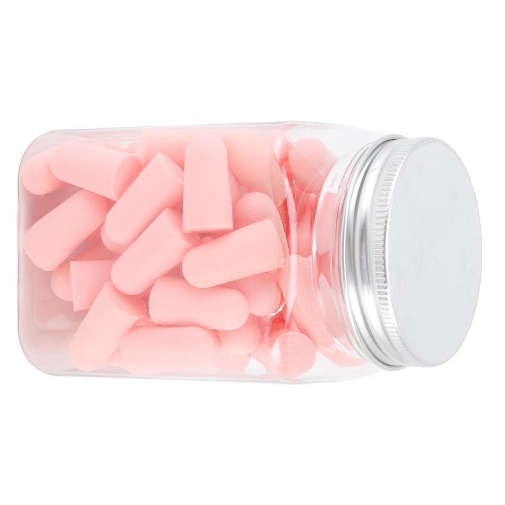 60Pcs Slow rebound memory foam Sleep Earplug Anti-snore Earplug Dormitory noise proof