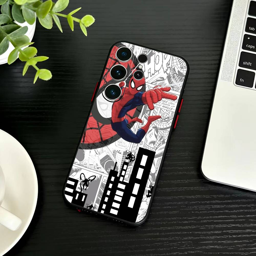 

Крутой чехол для телефона U-Spider-P-Mans для Samsung S26,S25,S24,S23,S22,S21,S20,Plus,Fe,Lite,Другие Черный Чехол Samsung S26ULTRA