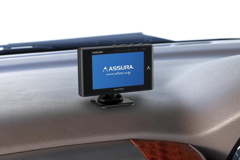 CELLSTAR ASSURA LCD OBDII-kompatibel GPS-radar Laget i Japan Modell 3,2-tommers detektor, AR-313EA