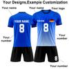 Personalised Shirts Kit Mens Girls With Name Number Custom Football Jerseys For Boys Training Suit