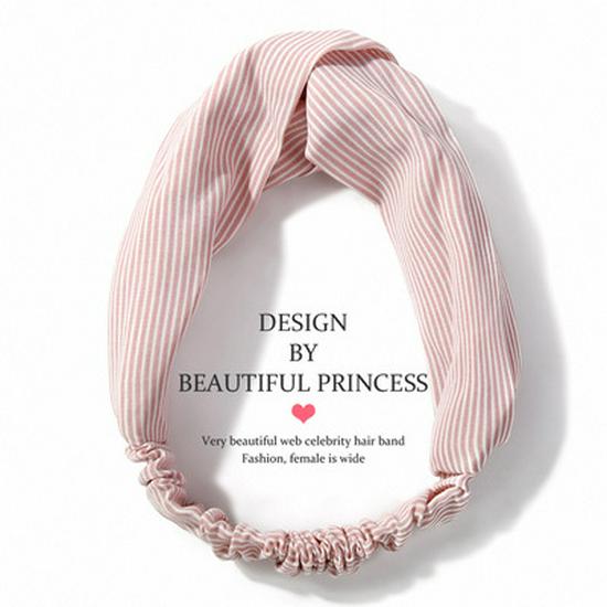 Korean Spring-Summer Elastic Chiffon Silk Headband for Women – Hair Accessories, Sports & Face Washing