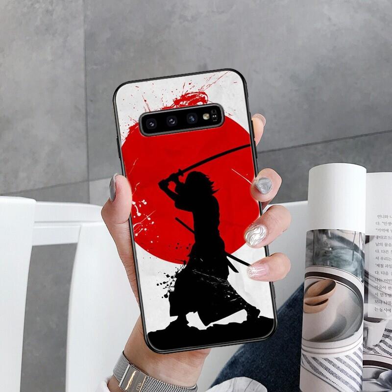 Japonsko Pouzdro na telefon samuraj Ninja pro Samsung Galaxy A13 A03 A12 A32 A71 A11 A21S A02 A52 A72 A51 A50 A70 A31 M31