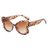 New Vintage Butterfly Sunglasses Women Men Brand Round Sun Glasses Big Eyewear  for Male Female Special Shaped