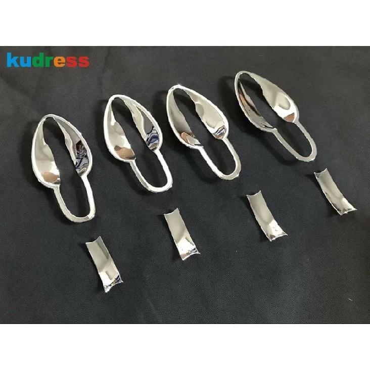 Side Door Handle Bowl Cover Trim For Mazda CX8 CX-8 2017 2018      2024 Chrome Car Exterior Accessories