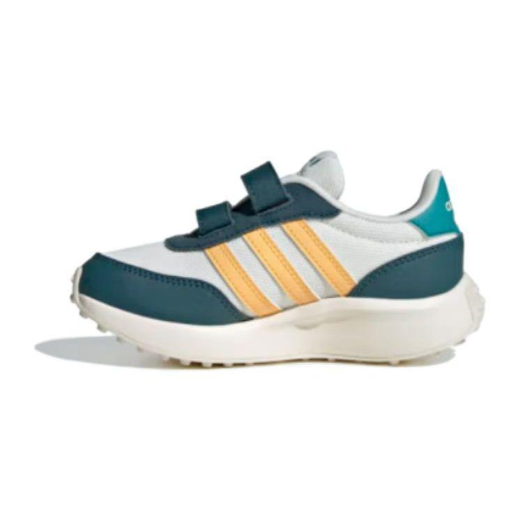 Adidas Comfortable Versatile Durable Low-Top Casual Shoes Kids Sneakers Green Yellow IE8834