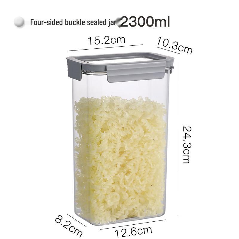 

ZISIZ Airtight Kitchen Food Storage Container