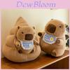 Capybara Plush Toy With Pp Cotton Filling For Kids And Collectors
