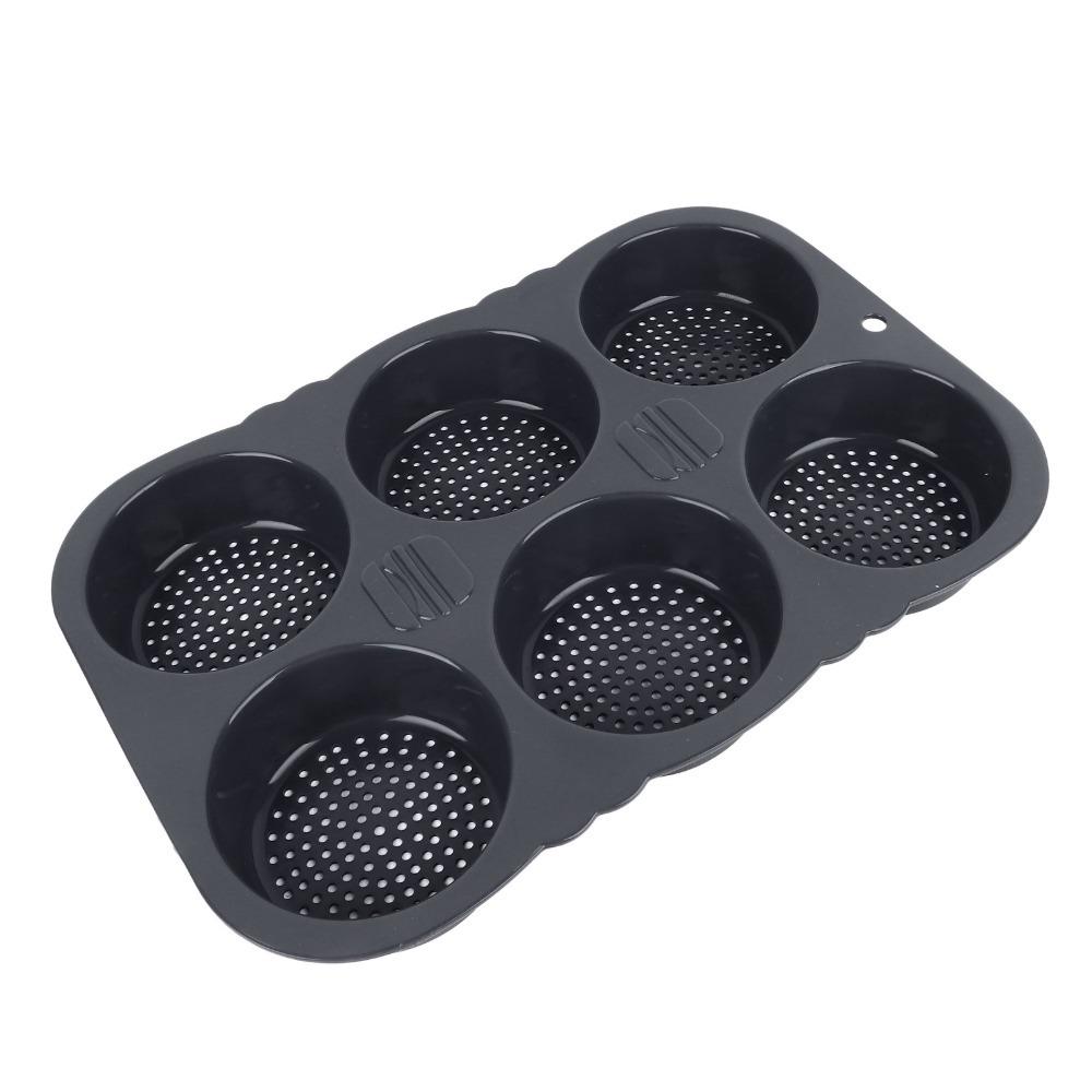 6 Cavity Bread Mold Silicone Silicone Bread Loaf Pan Nonstick Sourdough Loaf Pan  Corn Bread Tarts