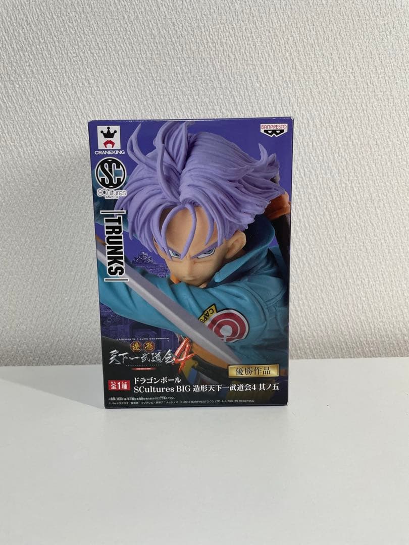

[USED] Dragon Ball Z SCultures Tenkaichi Budokai 4 Trunks Figure