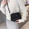 Women Fashion PU Leather Messenger Shoulder Bag Travel Outing Sling Crossbody Bags Leisure Handbag Stylish Solid Color Pouch