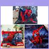 Spiderman Zachte Flanellen Fleece Plaid voor Kinderkamer Decoratie