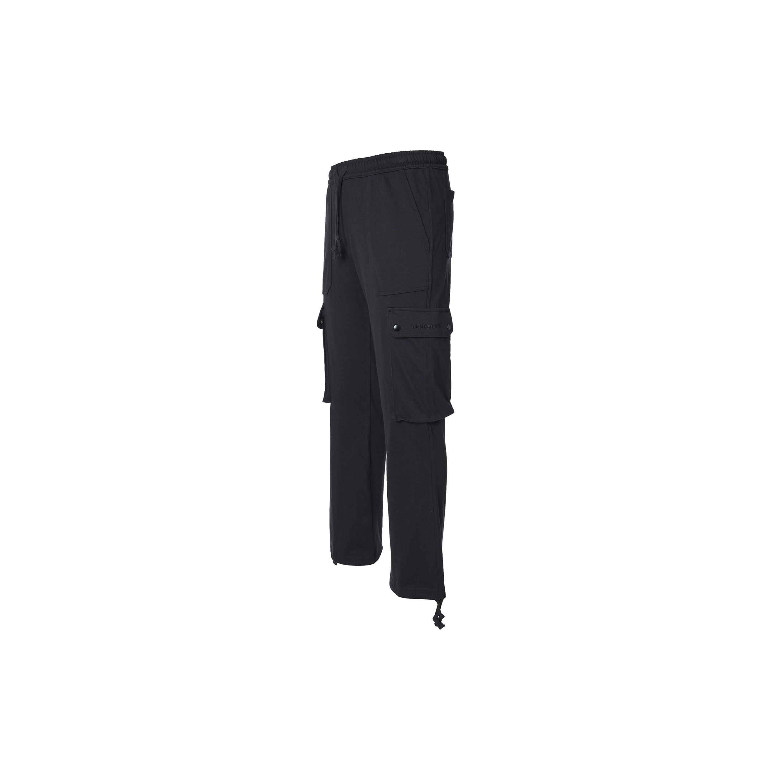 (WMNS) Converse Knit Cargo Pants Asia Sizing Black Women s 10019795-A03 XS