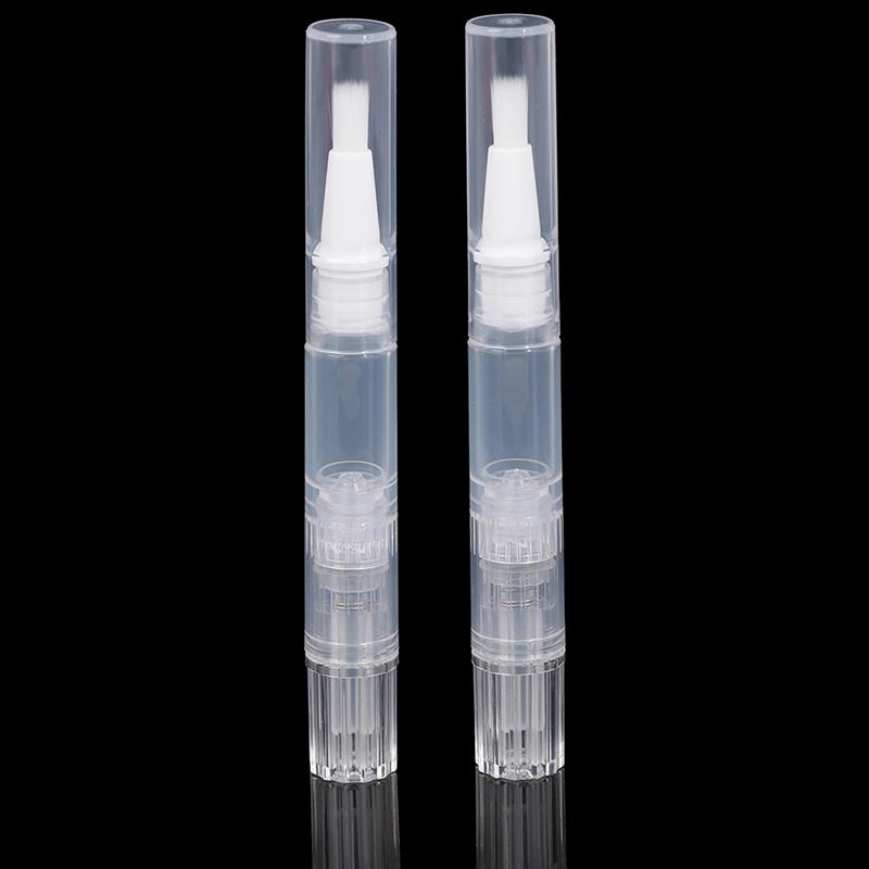 1.5Ml Travel Empty Twist Pen With Brush Cosmetic Container Nail Oil Lip Balm Tub