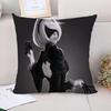Decorative Pillowcase  Nier Automata Fall Decor Sofa Cushions Cushion Cover X Covers for Bed Pillows Pillow Cases
