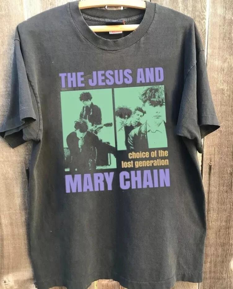 The Jesus And Mary Chain Charcoal Unisex T-shirt Reprint S-5XL Gift For Fans