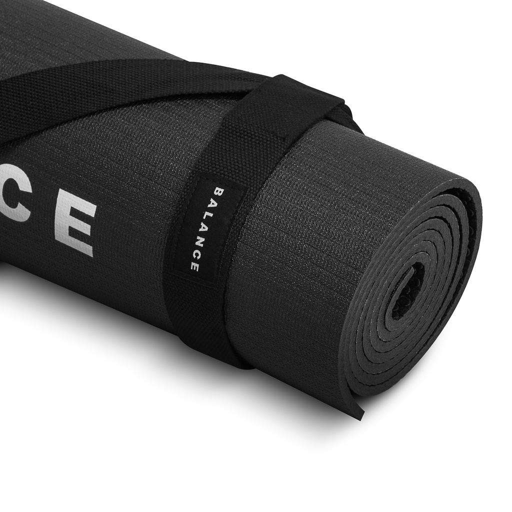 Mata Do Jogi Balance Mat Pvc Black