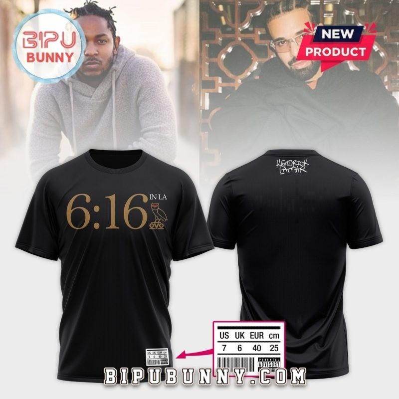 

16 IN LA Kendrick Lamar T-Shirt Size S-5XL Unisex T-Shirt XL