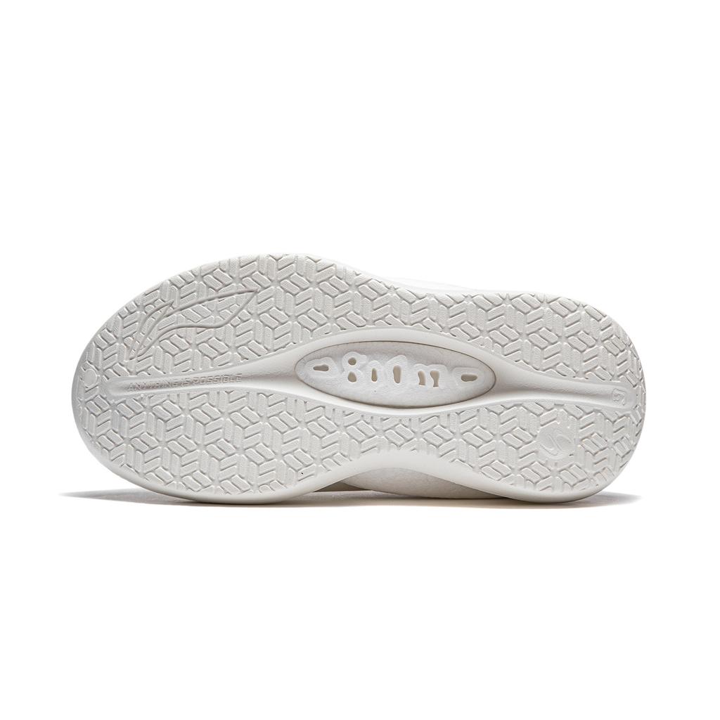 Li Ning Cloud Wanderer MULE Closed Toe Slippers Unisex Ecru AZSU001-15
