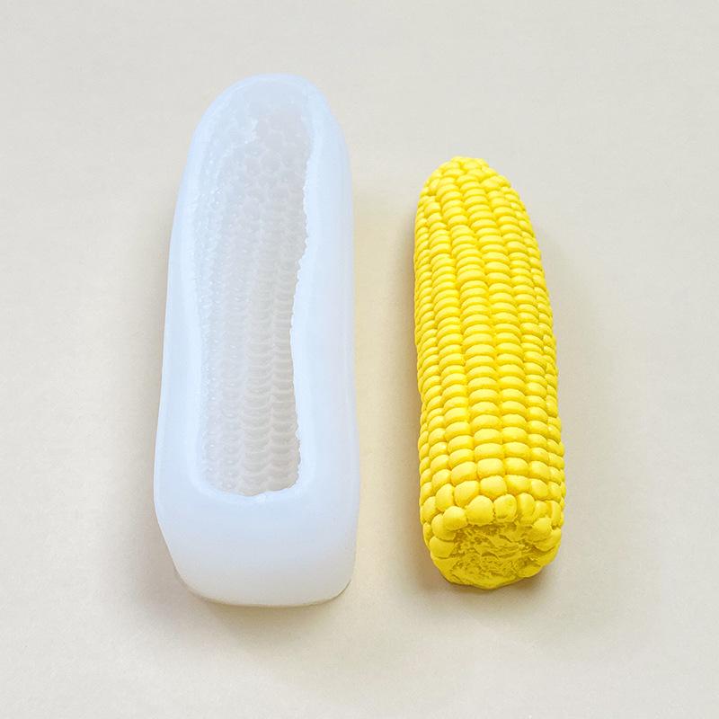 3D Corn & Bitter Gourd Silicone Mold for Creative Cakes & Desserts
