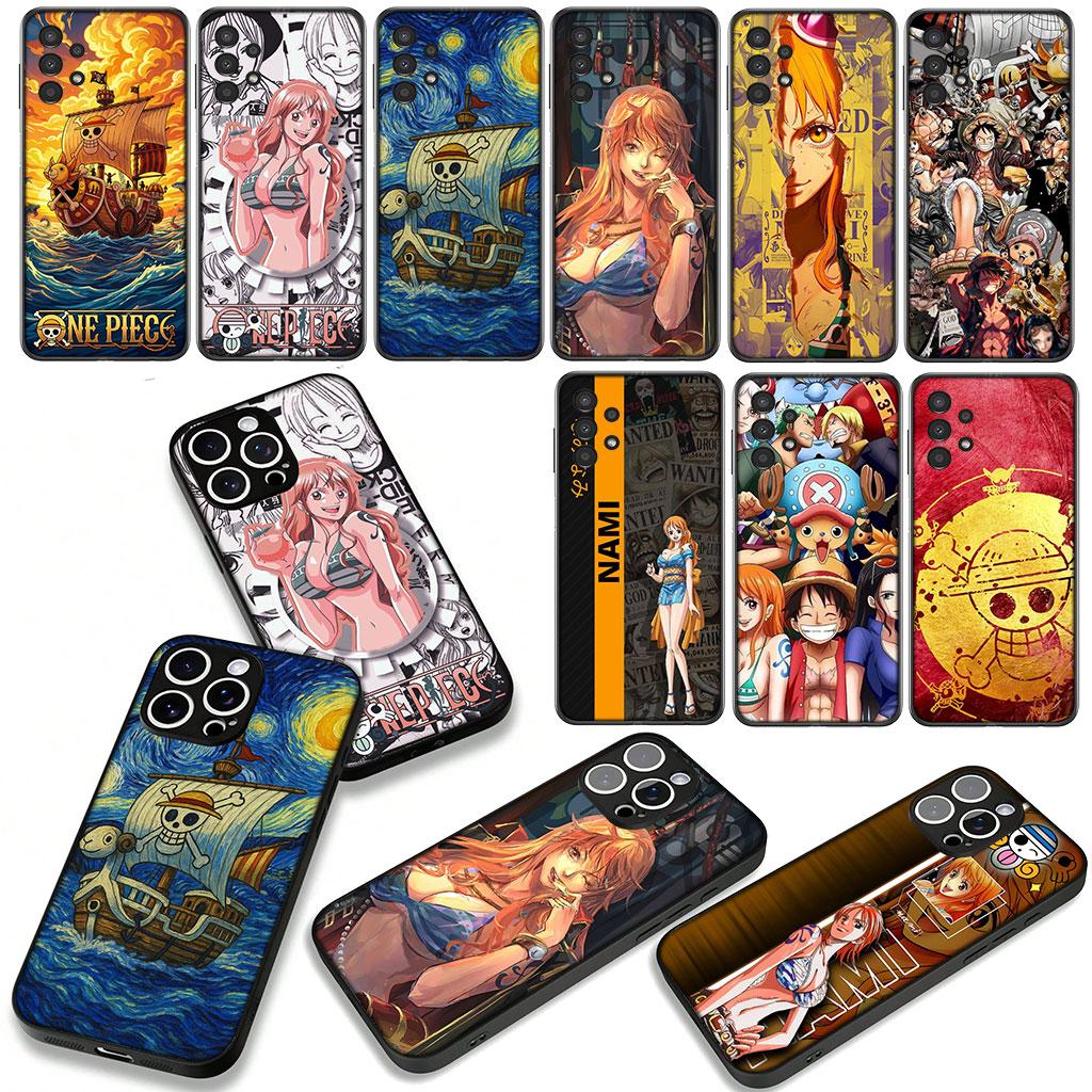 Nami Luffy Roronoa Zoro One Pieces Phone Cover for Apple iPhone 17 16 11 Pro XS Max XR 6 7 8 Plus 16E SE 2020 Air 5 SE2 Case