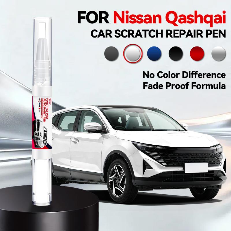 

For Nissan Qashqai 2006-2025 J10 J11 J12 Paint Repair Pen Touch Up Scratch Remover DIY Auto Accessories Black White Orange Red