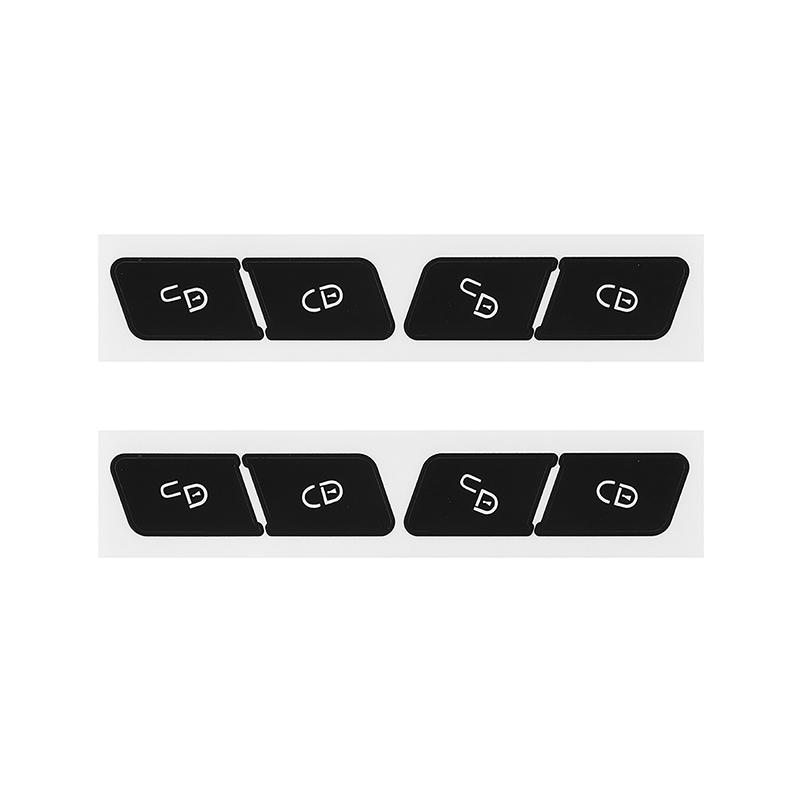 

Наклейки на кнопку замка двери автомобиля для ремонта Mercedes Benz W204 C300 2008-2014 Автомобильные аксессуары Черные наклейки на кнопку переключателя чёрный