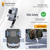 Waterproof Electric Scooter Phone Holder with Sunshade - Motorcycle/Bicycle Navigation Mount
