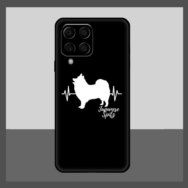 Japanese Spitz Dog Case For Samsung Galaxy M11 M31 M14 M34 M54 M12 M32 M52 M15 M13 M06 M16 M36 M56 M53 M35 M55