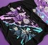 Jujutsu Kaisen T-shirt Geto Suguru Gojo Girl Anime Gift Black T-shirt Gift 316