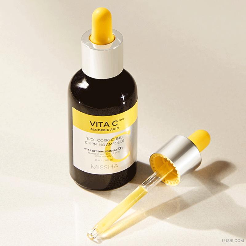 MISSHA Vita C Plus Spot Correcting & Firming Ampoule 40ml (+Free Gift)