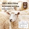 MiiOW [100% Wool Filling Patch] Warm Vest for Men, 7A Antibacterial Autumn And Winter Sleeveless Waistcoat, Round Neck, 25-Year New Product