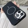 For iPhone 16 Pro Max Luxury Magsafe Magnetic Liquid Silicone Holder Stand Phone Case For iPhone 15 14 13 12 11 Protective Cover