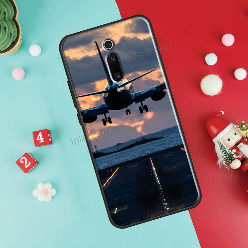 Чехол в виде самолета для POCO X3 Pro GT F3 M3 M4 X4 Pro, чехол для Xiaomi Mi 11T 12 Pro X Mi 11 Lite Mi 9T (9T Pro)
