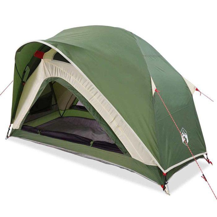 Tente de camping - VIDAXL - 1 place - Imperméable - Vert - 213 x 84 x 100 cm