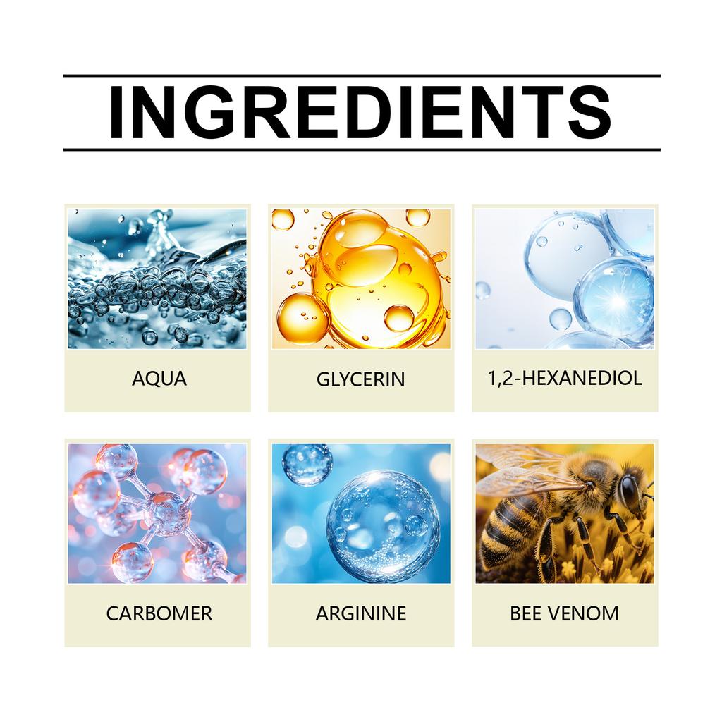 Bee Facial Serum: Gently Cares For Facial Skin, Providing Hydration, , And A Refreshing, Moisturizing Effect.30ml