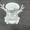 3D Printed Tree Monster Candle Holder Gothic Style Tree Statue Tree Stump Tealight Holder Plastic Spook Forest Tree Candlestick