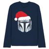 Star Wars: The Mandalorian Unisex Adult Mando Long-Sleeved Christmas T-Shirt