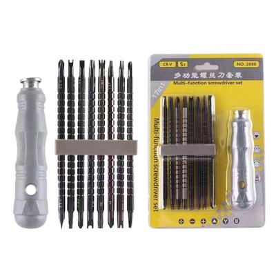 13-in-1/17-in-1 Schraubendreher-Set Präzisions-Kreuzschlitzschraubendreherkopf Doppelkopf-Multifunktionsset Reparatur-Handwerkzeug