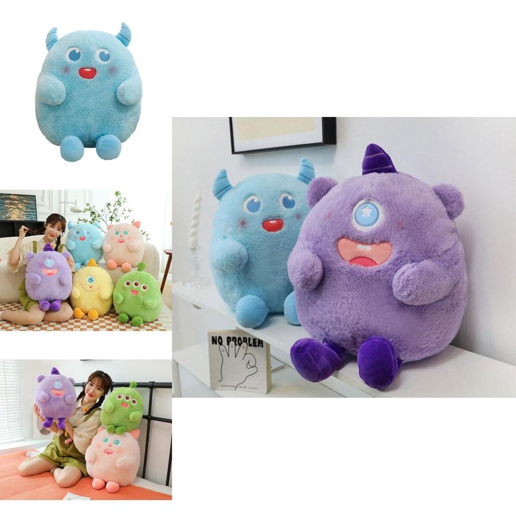 Cute Monster Plush Toy Pillow Soft And Fluffy Office Chair Cushion Gift Wholesale
