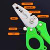 1/2Pcs Mini Wire Stripper Tool with Cutter Crimper Ergonomic Design Wire Splitter Trimmer Portable Cable Stripping Crimping Tool