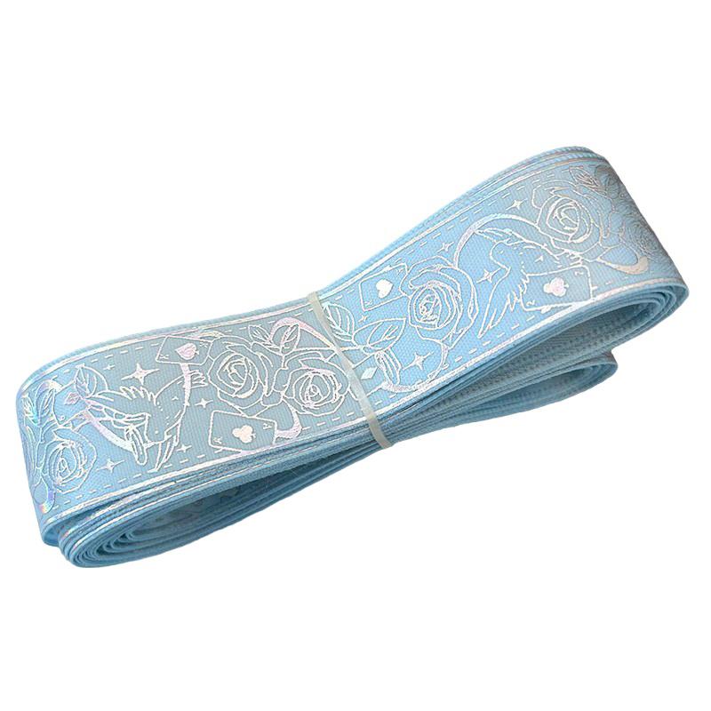 2.5cm*4.5m/Roll Packaging Ribbons Decorative Wrapping Gift Box Multiple Colors DIY Cartoon Lolita Clothing 14 Colors